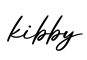单词kibby书写