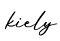单词kiely书写