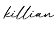 单词killian书写
