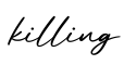 单词killing书写