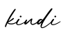 单词kindi书写
