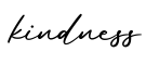 单词kindness书写