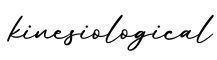 单词kinesiological书写