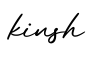 单词kinsh书写