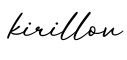 单词kirillov书写