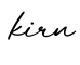 单词kirn书写