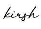单词kirsh书写