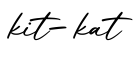 单词kit-kat书写