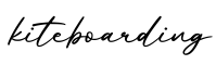 单词kiteboarding书写