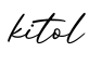 单词kitol书写