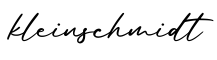 单词kleinschmidt书写