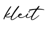 单词kleit书写