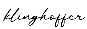 单词klinghoffer书写