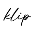 单词klip书写