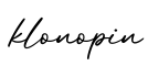 单词klonopin书写