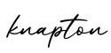 单词knapton书写
