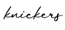 单词knickers书写