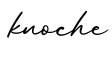 单词knoche书写