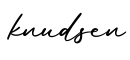 单词knudsen书写
