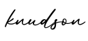 单词knudson书写