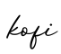 单词kofi书写