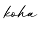 单词koha书写