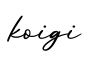 单词koigi书写
