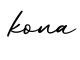 单词kona书写