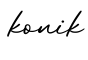 单词konik书写