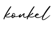 单词konkel书写