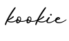 单词kookie书写