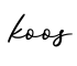 单词koos书写