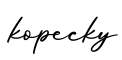 单词kopecky书写