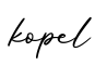 单词kopel书写