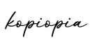 单词kopiopia书写