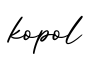 单词kopol书写