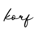 单词korf书写