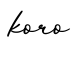 单词koro书写
