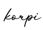 单词korpi书写