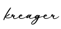 单词kreager书写