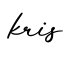 单词kris书写