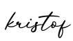 单词kristof书写
