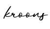 单词kroons书写