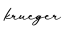 单词krueger书写