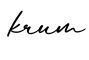 单词krum书写