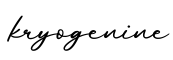 单词kryogenine书写