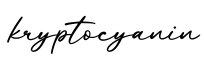 单词kryptocyanin书写