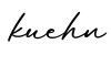 单词kuehn书写