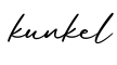 单词kunkel书写