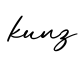 单词kunz书写